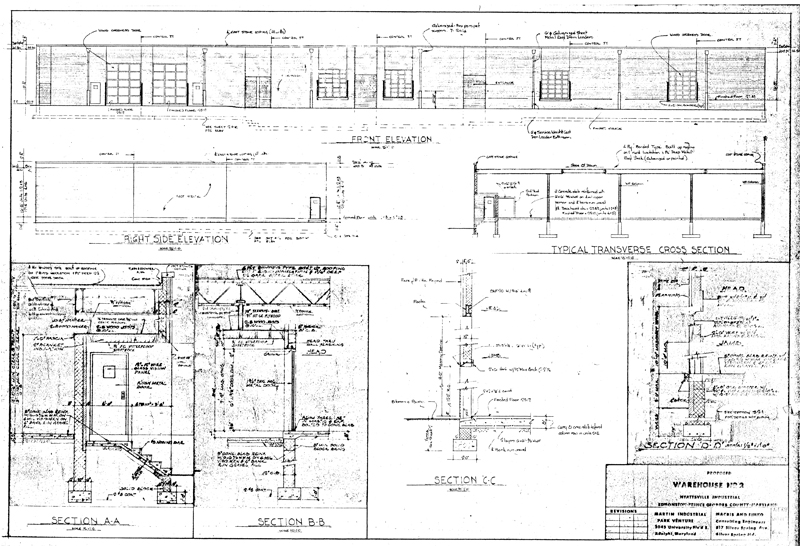 Martin Industrial Park Building 2 Drawings