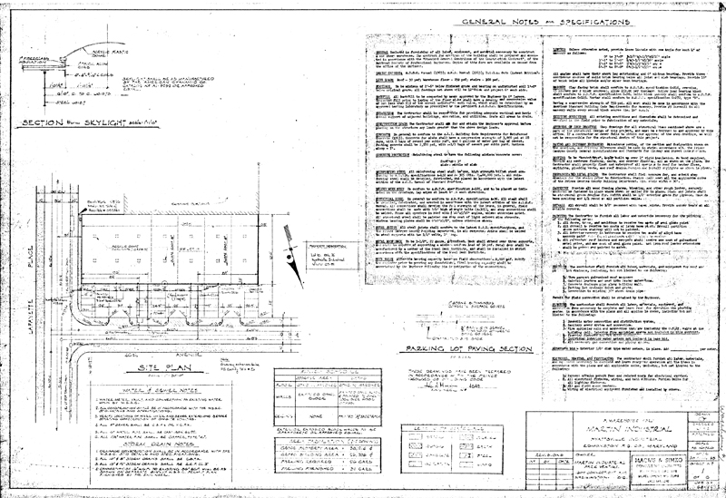 Martin Industrial Park Building 1 Drawings