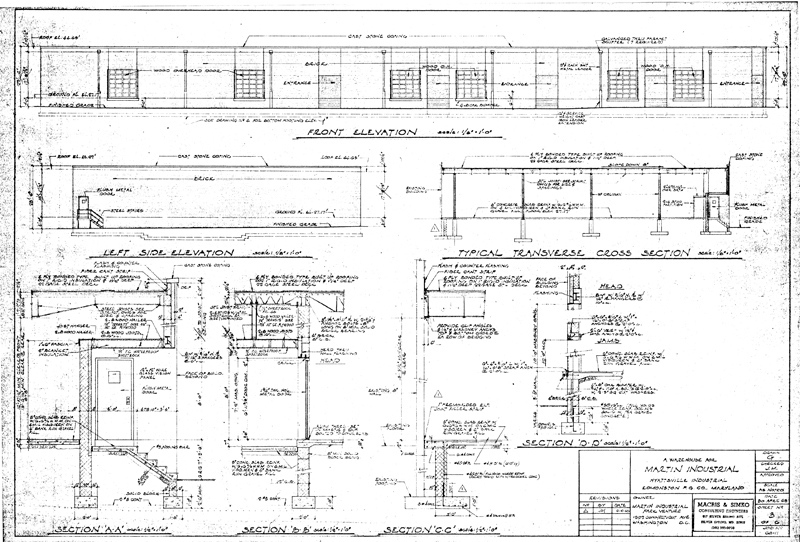 Martin Industrial Park Building 1 Drawings