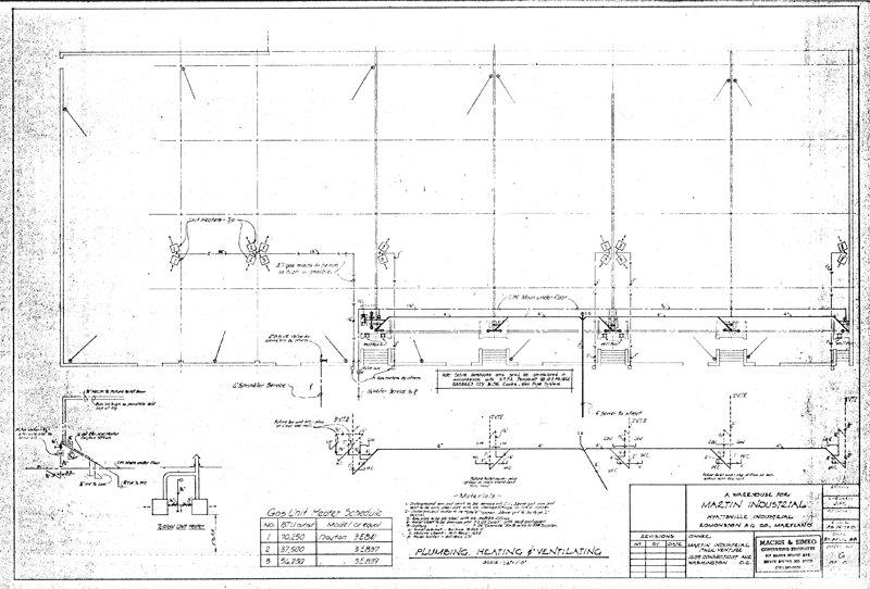 Martin Industrial Park    Building 1 Drawings